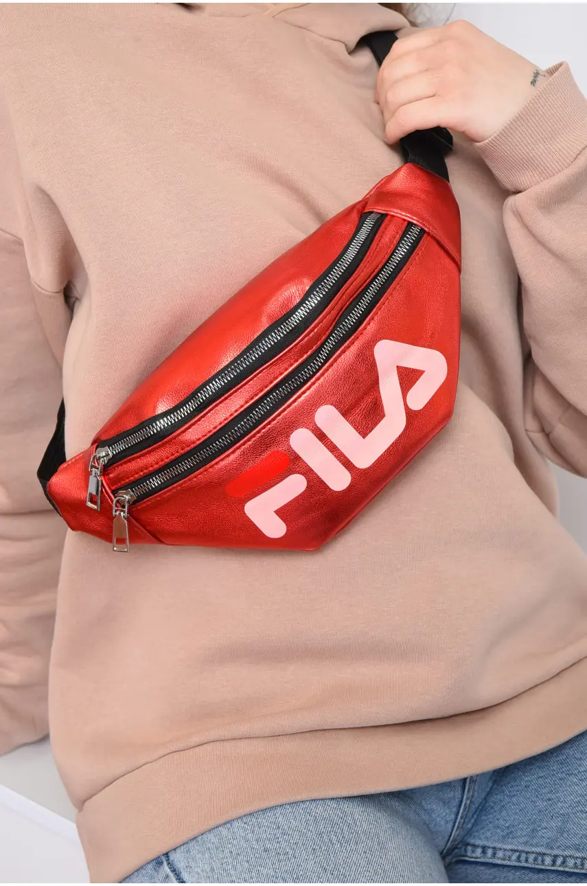 Бананка FL кожзам червона ВА 17