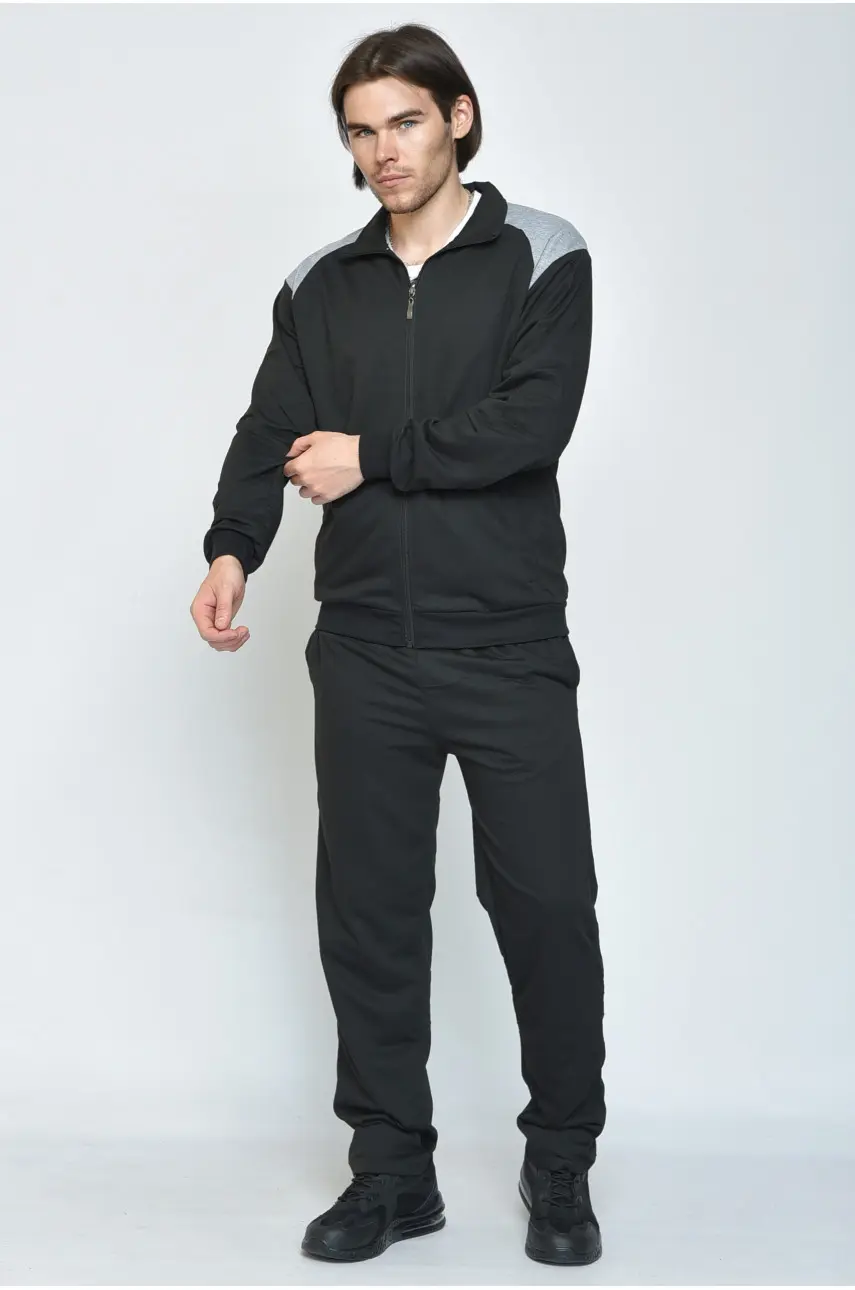 Спортивний костюм чоловічий чорного кольору 938 157100