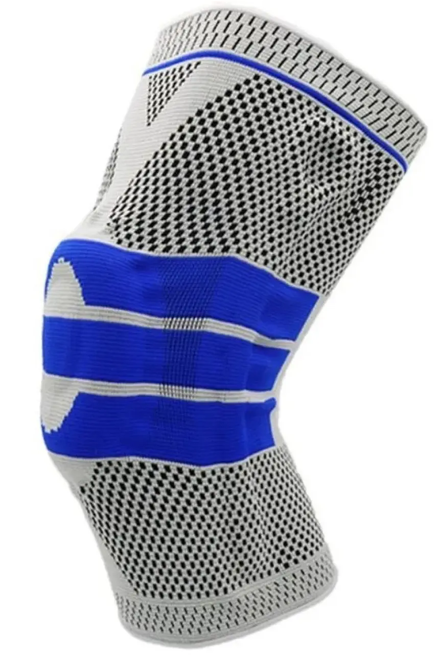 Бандаж фиксатор(наколенник) коленного сустава Silicone Spring Knee Pad размер XL 166198