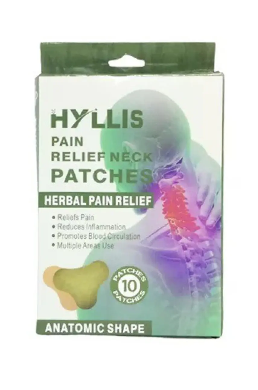 Пластир для зняття болю в шиї pain relief neck patches 10 шт 167200