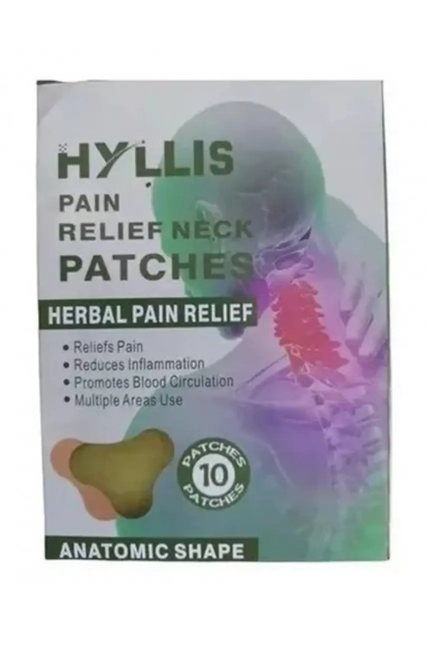 Пластир для зняття болю в шиї pain relief neck patches 10 шт 167200