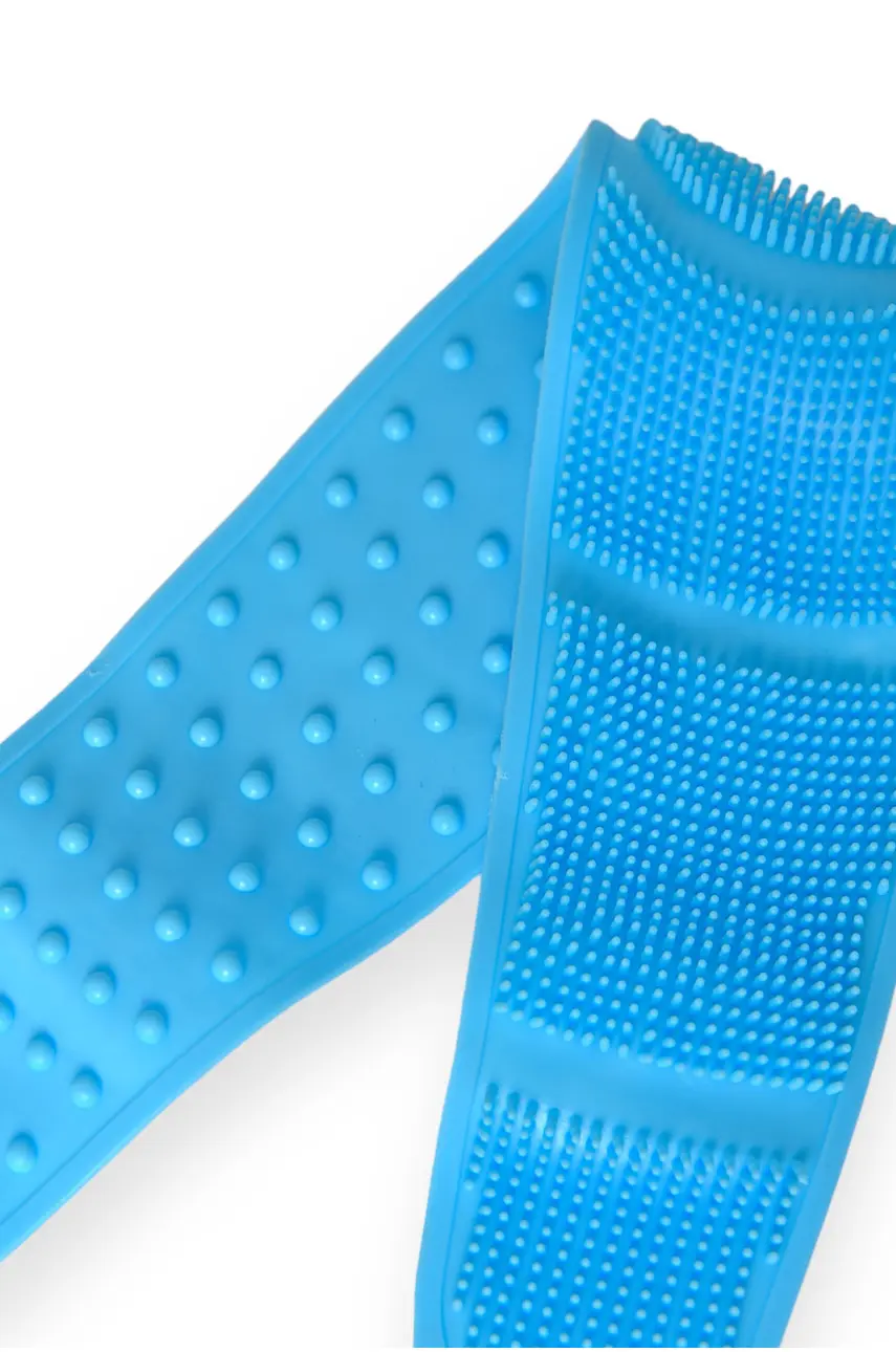 Двостороння силіконова мочалка-масажер для тіла Silica Gel Bath Brush 168115