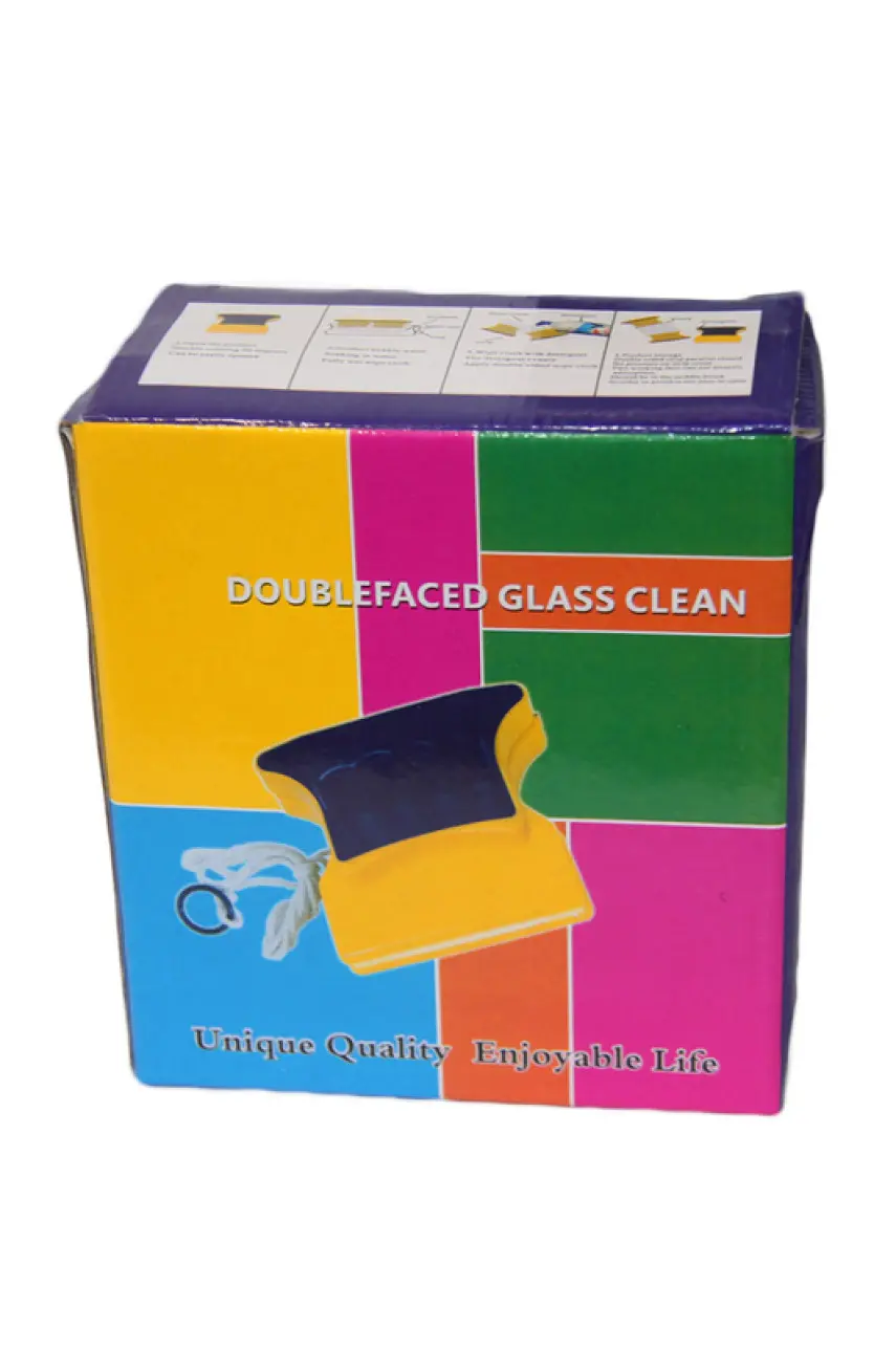Двосторонній магнітний скребок щітка Double Side Glass Cleaner для миття та полірування вікон 171399