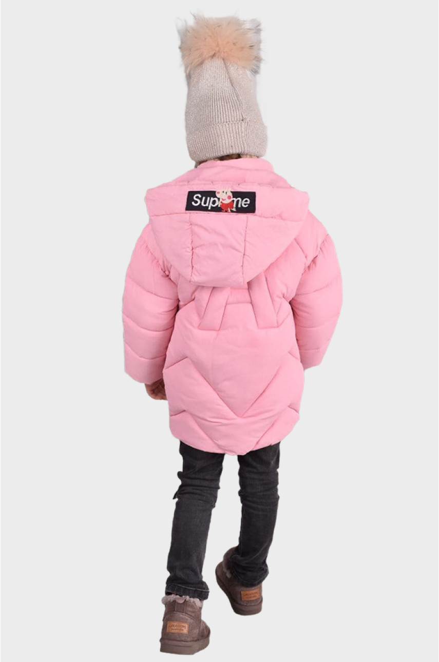 Куртка детская розовая С-3