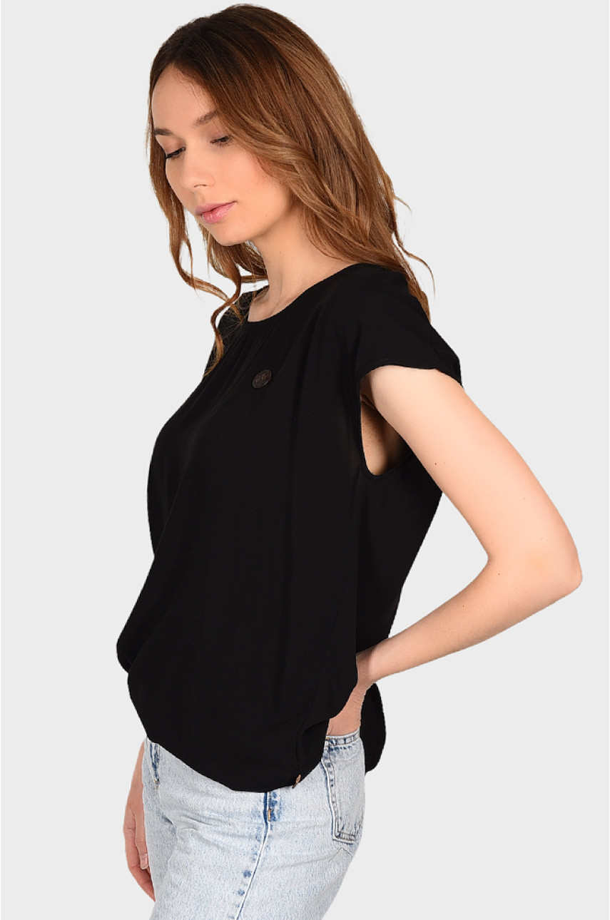 Блуза женская черная размер S 087