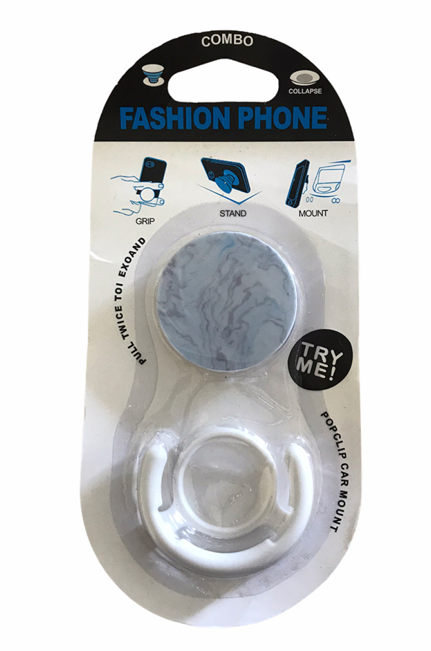 Попсокет PopSocket + держатель PopCliр 256