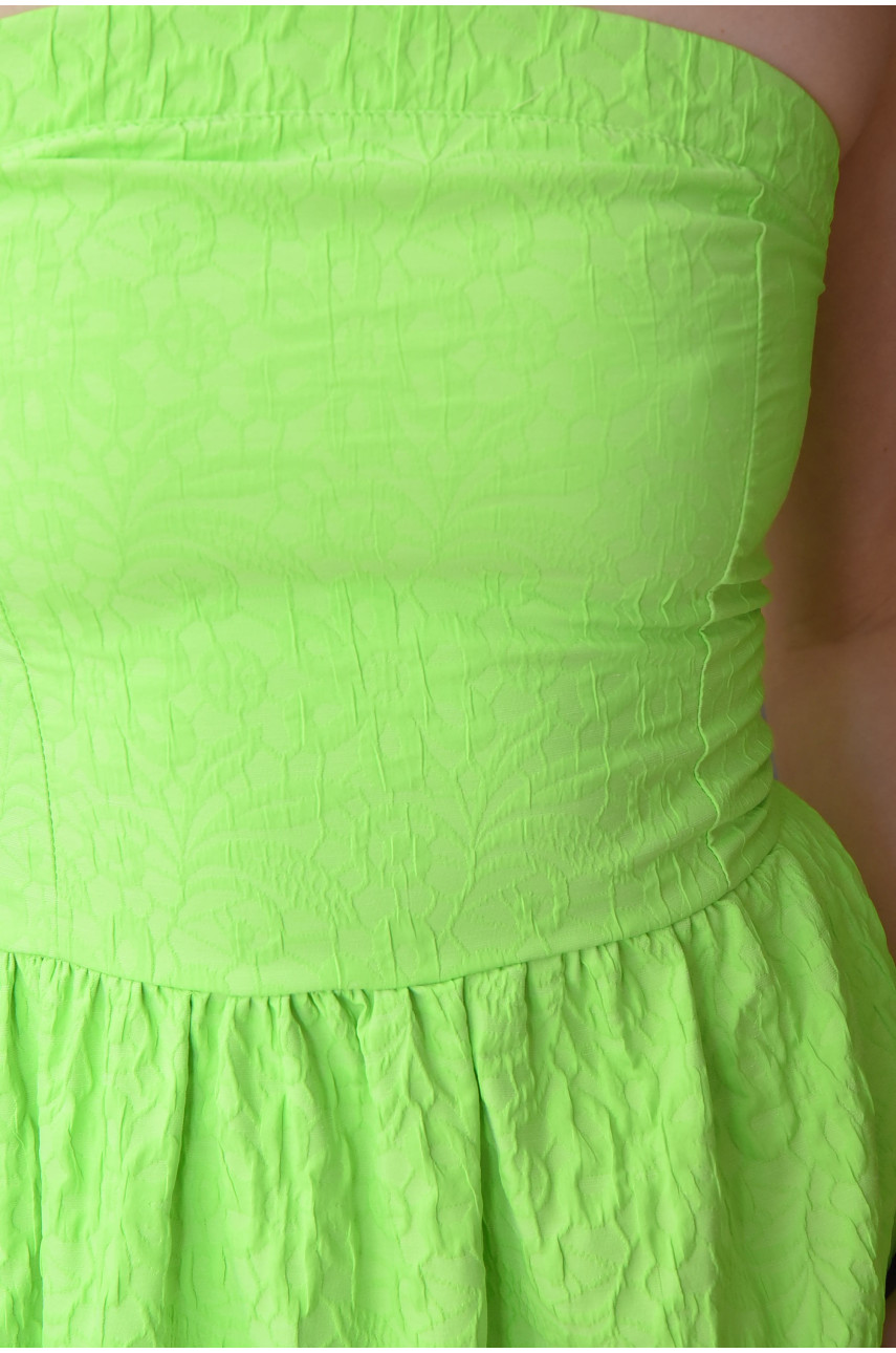 Платье женское салатовое размер S/M 2038-2