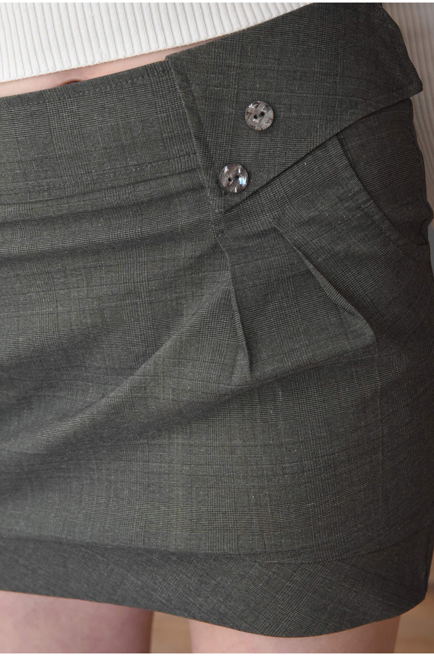 Юбка женская темно-серая 521-2 Юбка женская темно-серая 521-2