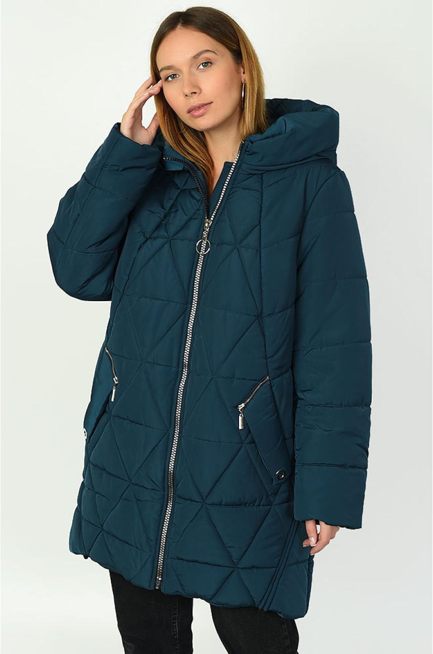 Куртка жіноча темно-зелена 317-2