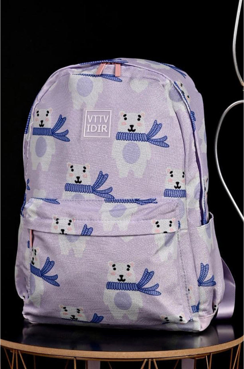 Рюкзак детский сиреневый 7920