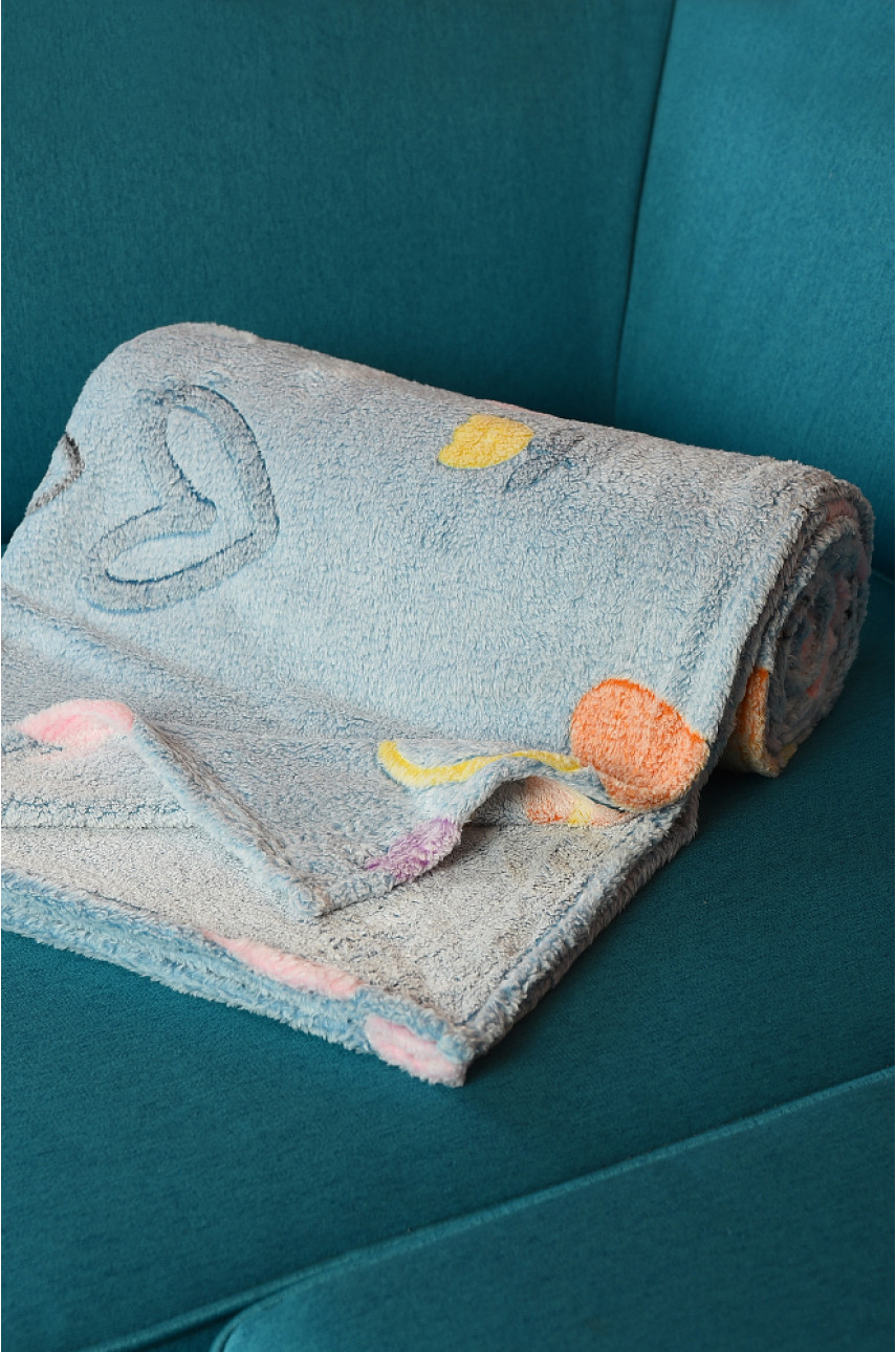 Плед голубой размер 180*220 см Плед голубой размер 180*220 см