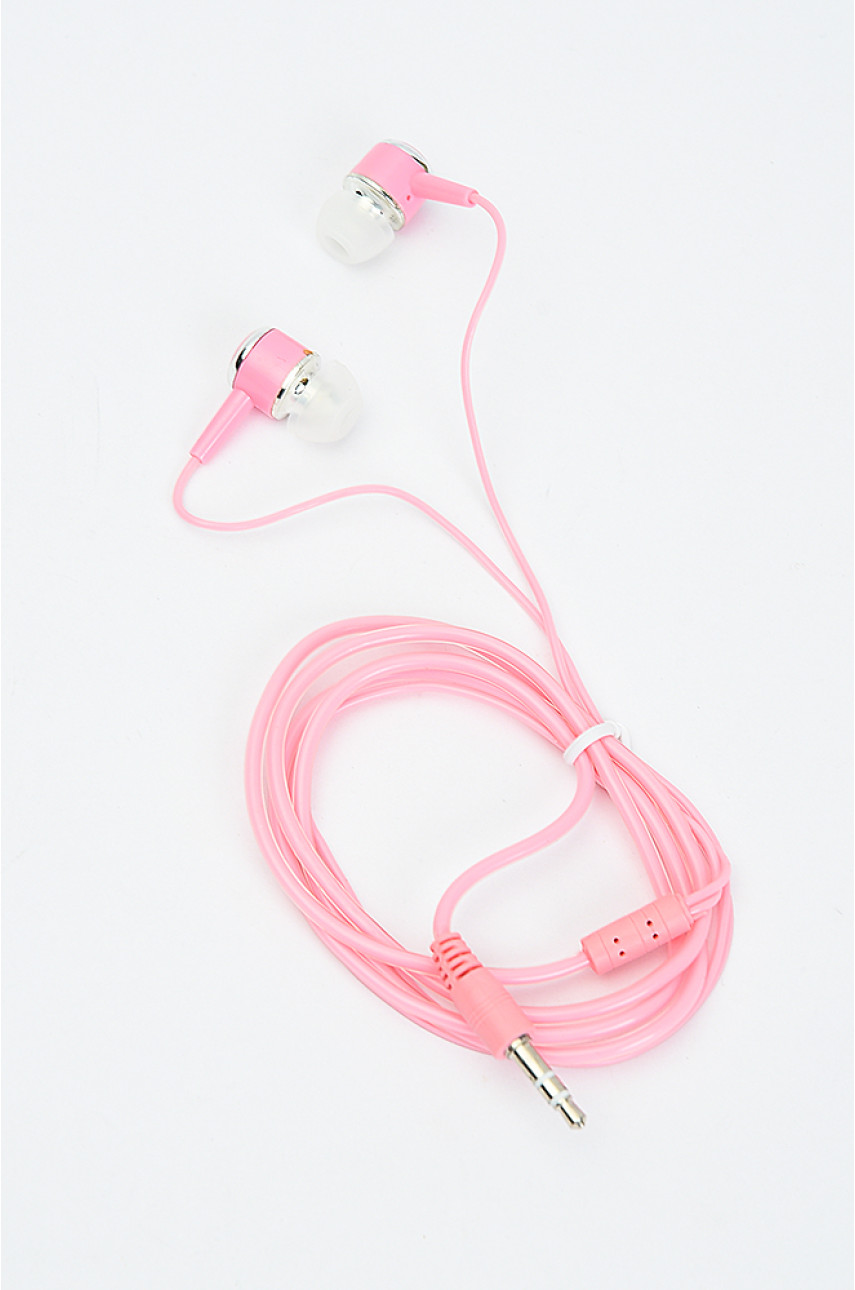 Навушники провідні рожеві 2.5mm 402