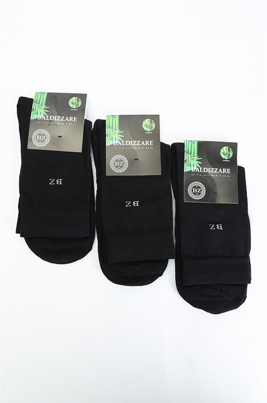 Носки мужские черные размер 40-44 08-2