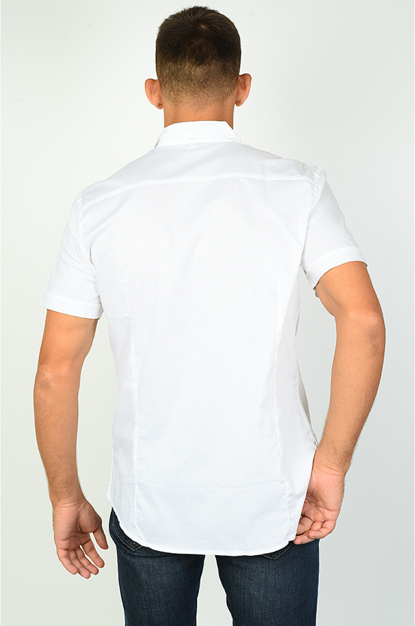 Рубашка мужская белая Уценка 1860-1