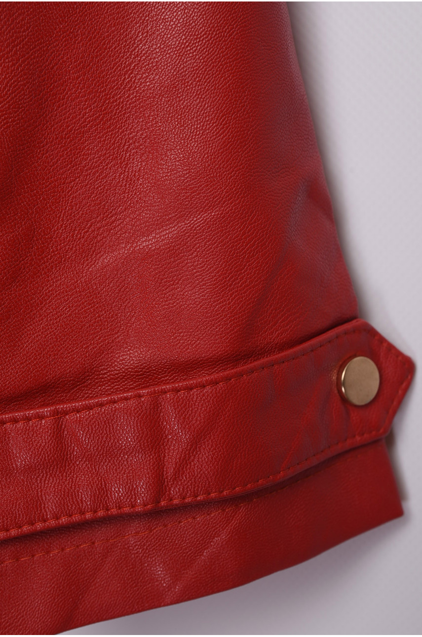 Плащ подросток красный 8752