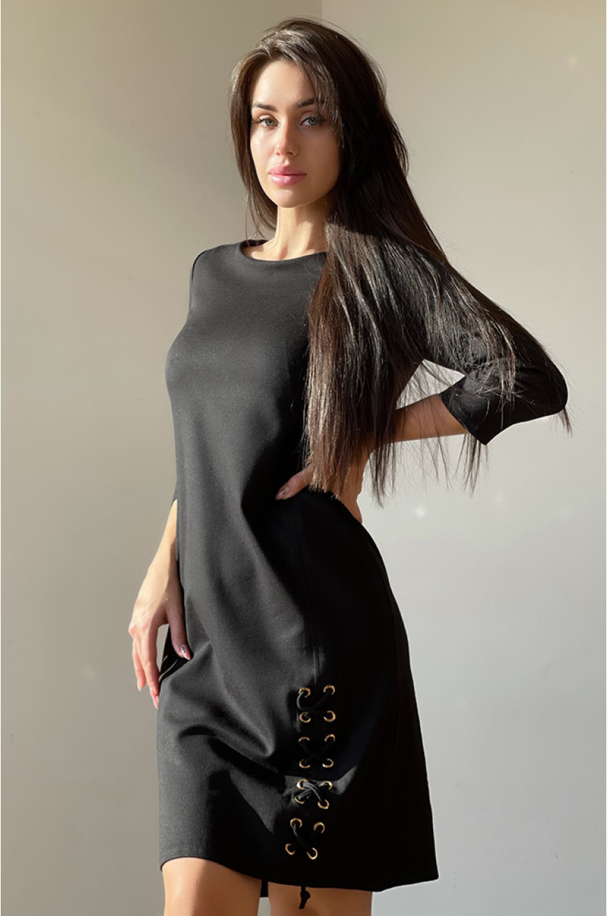 Платье женское черное SSU1692 139586