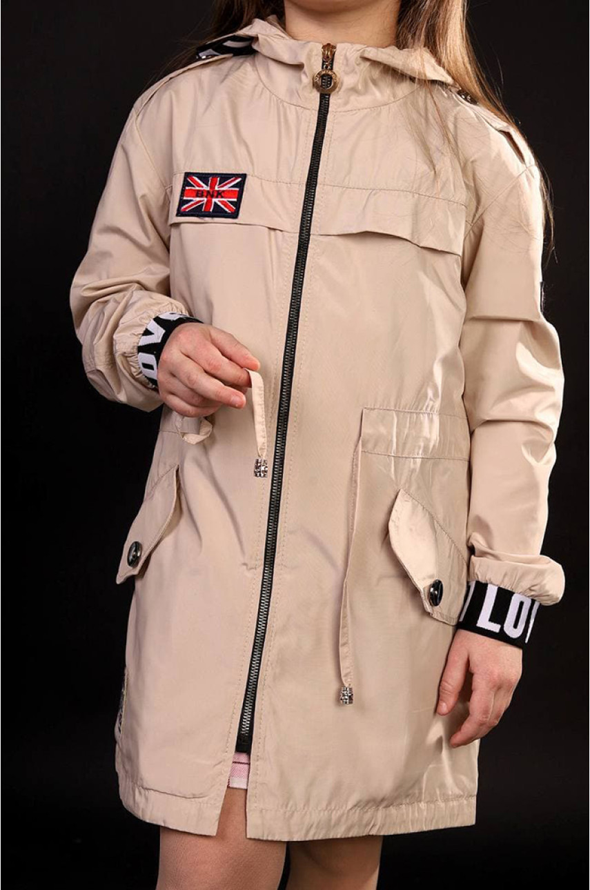 Плащ детский бежевый 5530 143508 Плащ детский бежевый 5530 143508