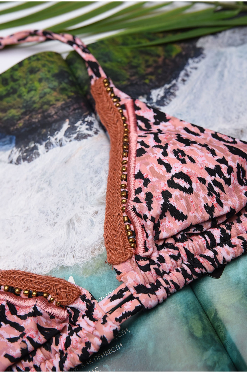 Купальник женский верх леопардовый 152594 146434 Купальник женский верх леопардовый 152594 146434