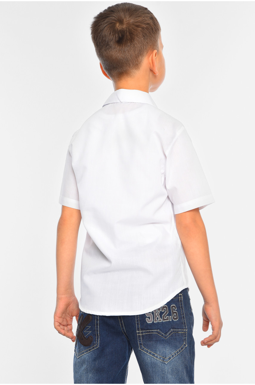 Рубашка детская мальчик белая 148474 Рубашка детская мальчик белая 148474