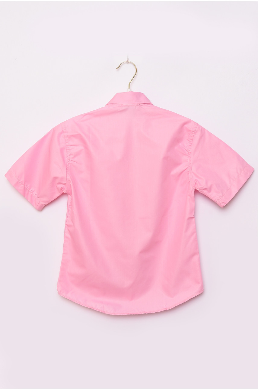 Рубашка детская мальчик розовая 148598