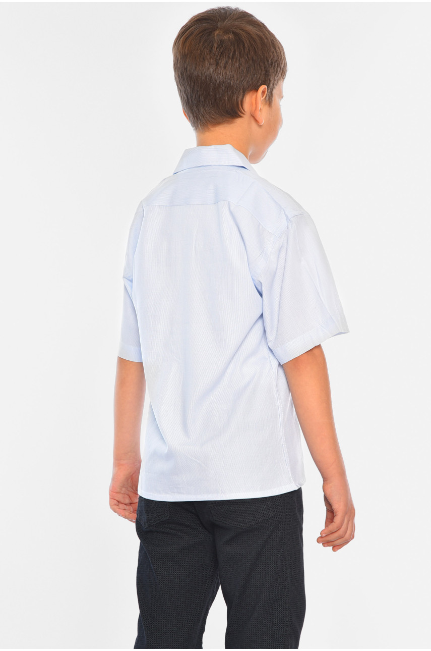 Рубашка детская мальчик голубая 148670 Рубашка детская мальчик голубая 148670