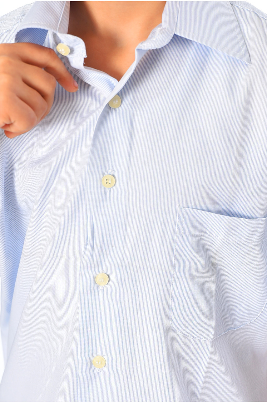 Рубашка детская мальчик голубая 148670 Рубашка детская мальчик голубая 148670