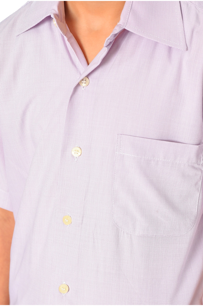 Рубашка детская мальчик сиреневая 148678 Рубашка детская мальчик сиреневая 148678