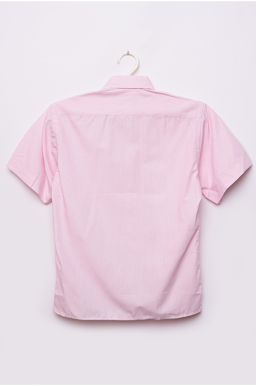 Рубашка детская мальчик розовая 148679