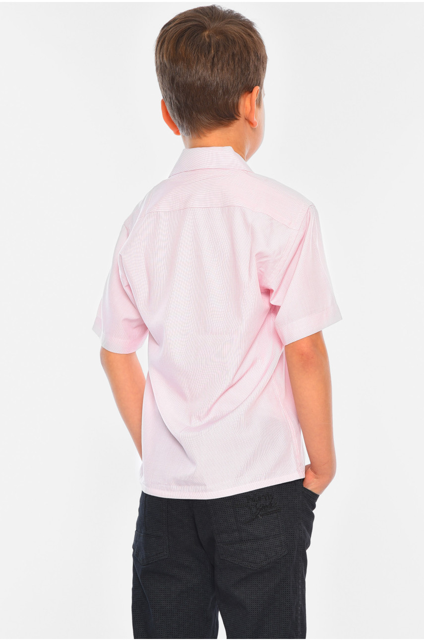 Рубашка детская мальчик розовая 148679 Рубашка детская мальчик розовая 148679