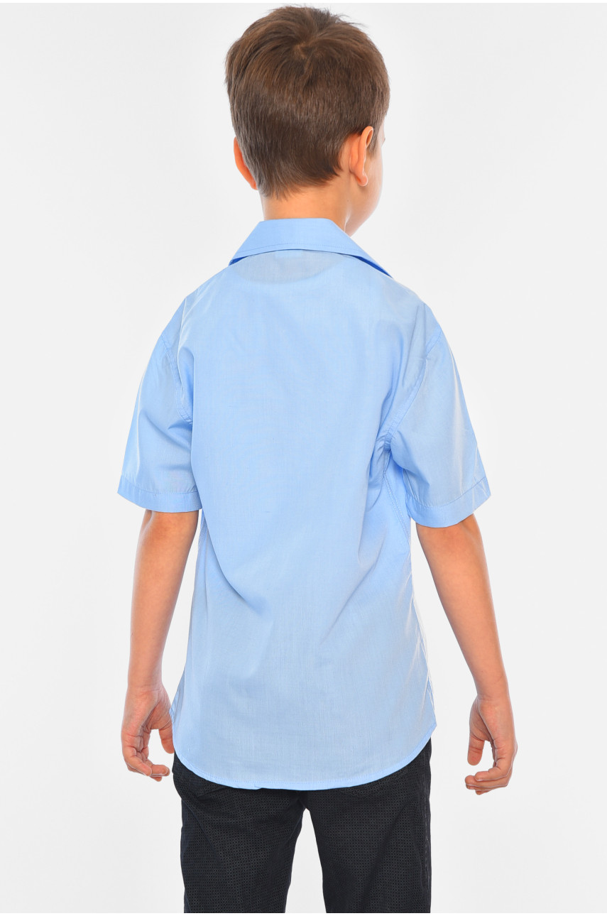 Сорочка дитяча хлопчик блакитна 148682 Сорочка дитяча хлопчик блакитна 148682