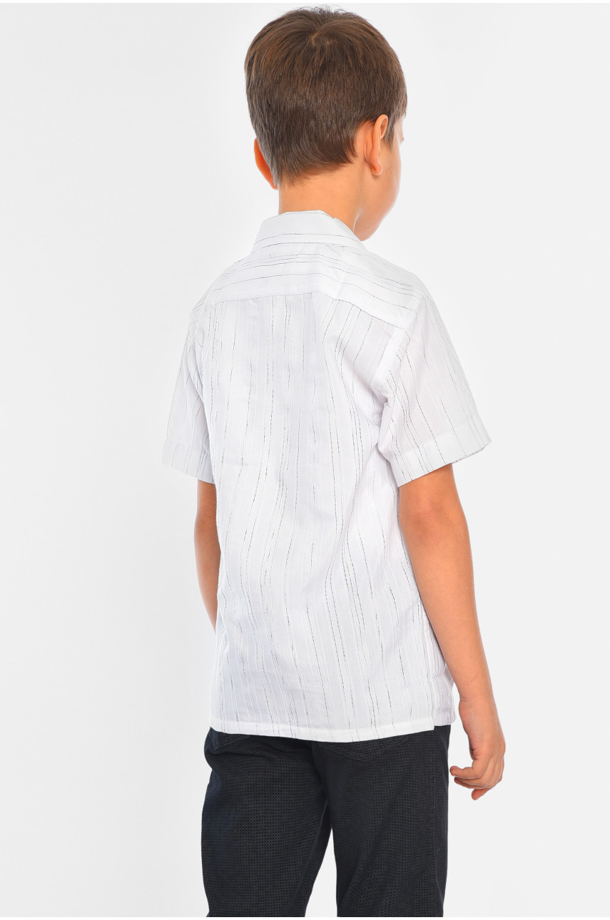 Рубашка детская мальчик белая 148823