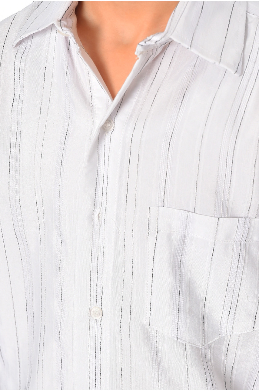 Рубашка детская мальчик белая 148823