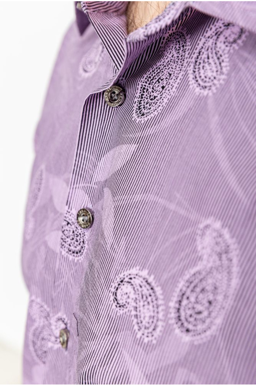 Рубашка мужская фиолетовая 953 148956
