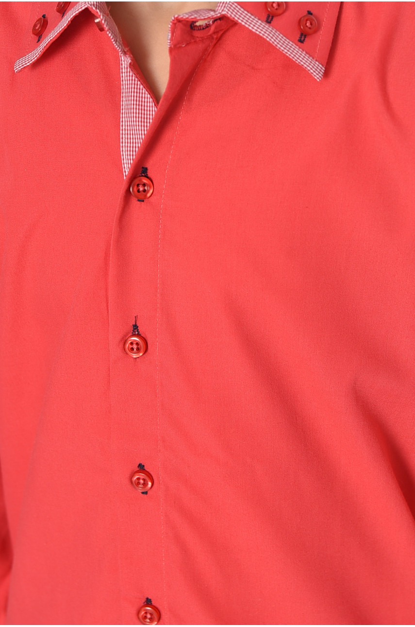 Сорочка дитяча хлопчик коралова 148968