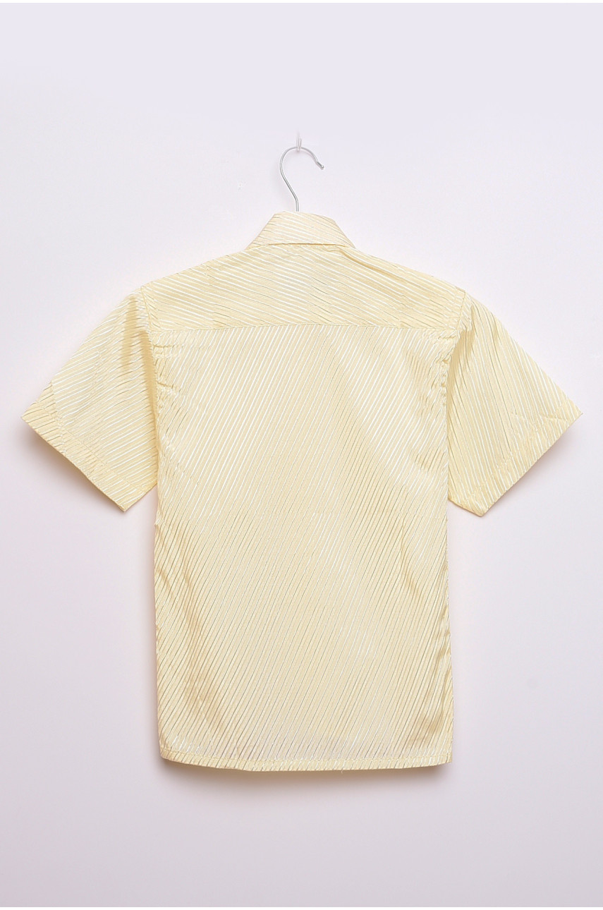 Рубашка детская мальчик желтая 148974
