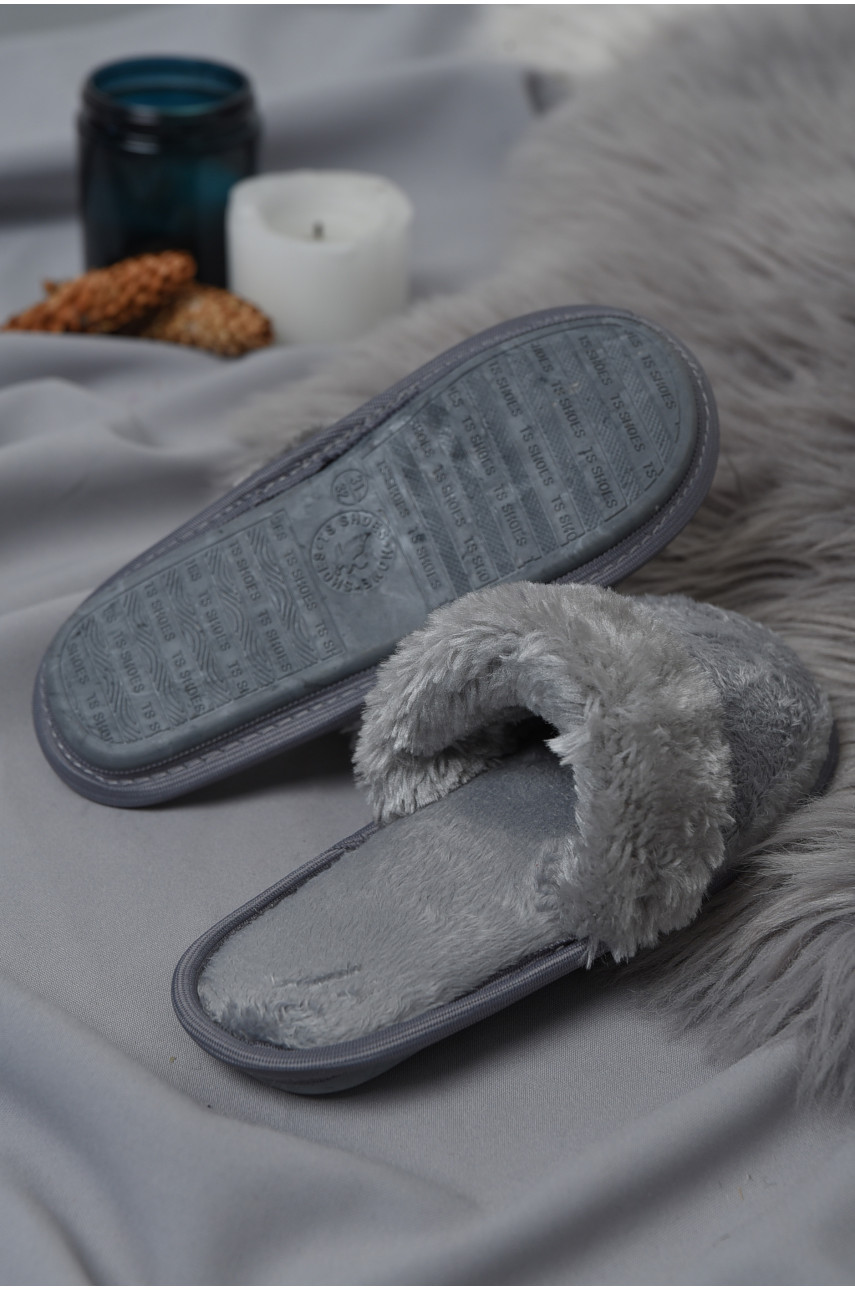 Капці дитячі сірі 149790 Капці дитячі сірі 149790