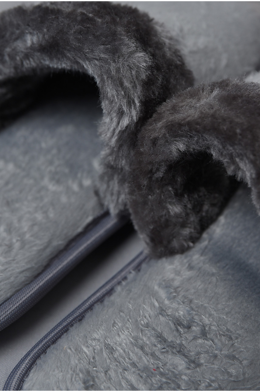 Тапочки детские серые 149798 Тапочки детские серые 149798