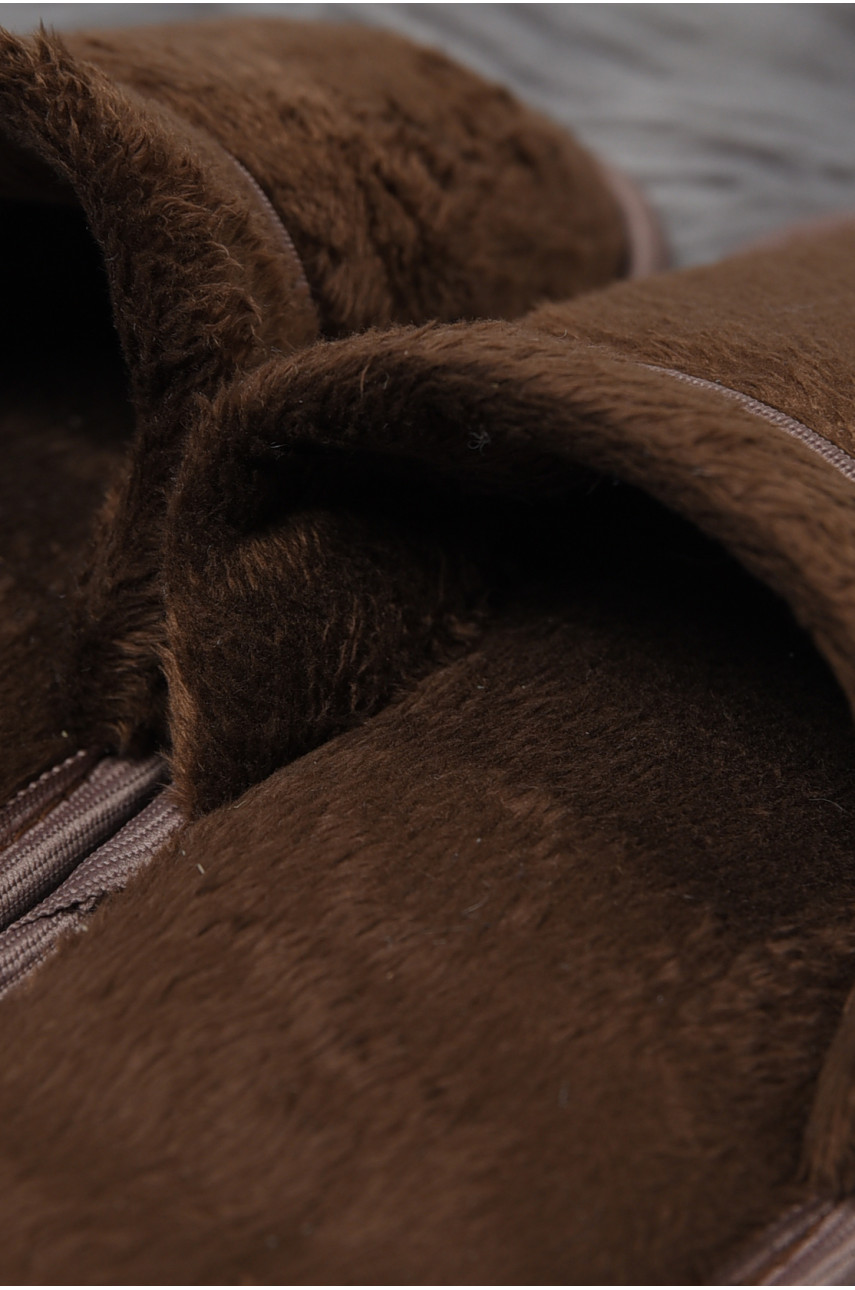 Тапочки детские коричневые 149810 Тапочки детские коричневые 149810