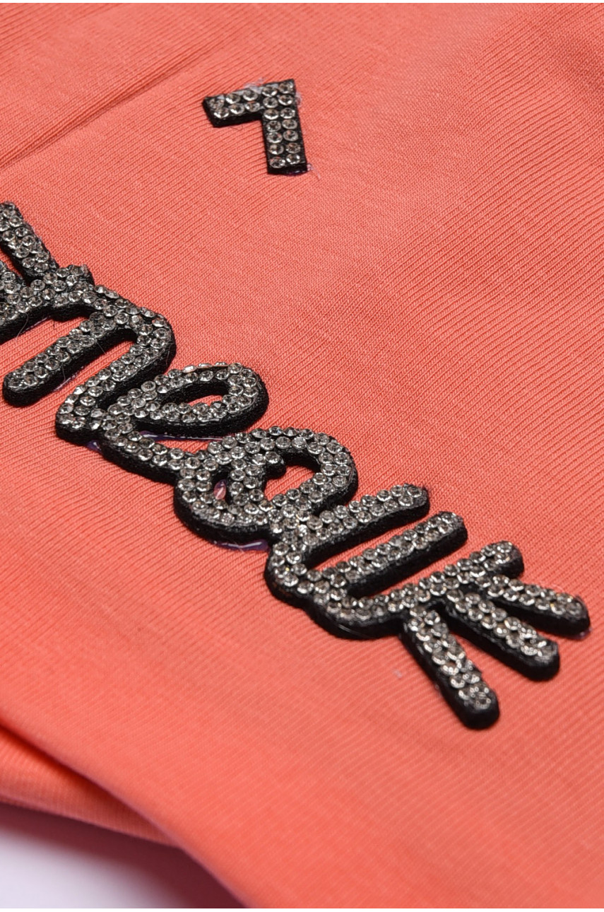 Шапка+хомут дівчинка коралова на 4-5 років 150009 Шапка+хомут дівчинка коралова на 4-5 років 150009