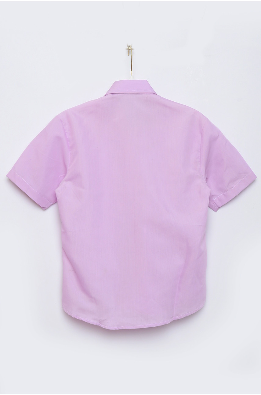 Рубашка детская мальчик розовая 151852