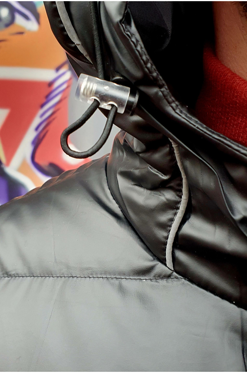 Пуховик чоловічий єврозима чорний 0023 152674