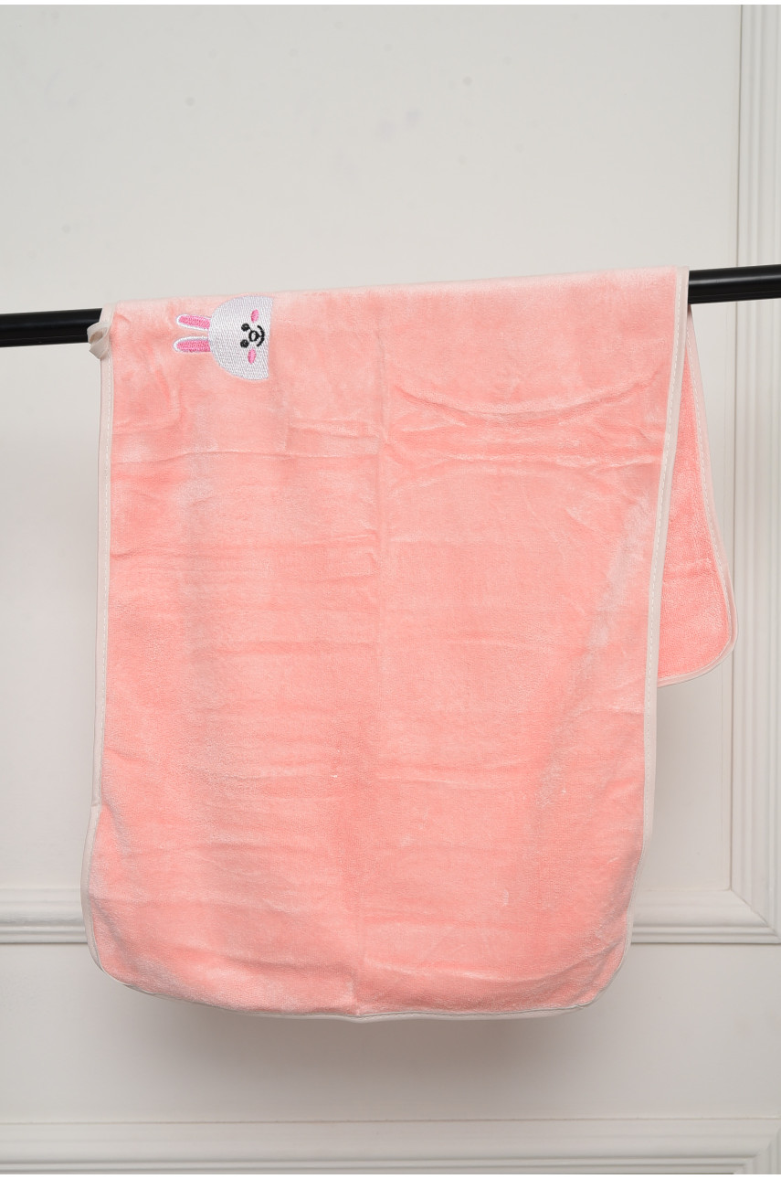 Полотенце кухонное микрофибра светло-розового цвета 153043