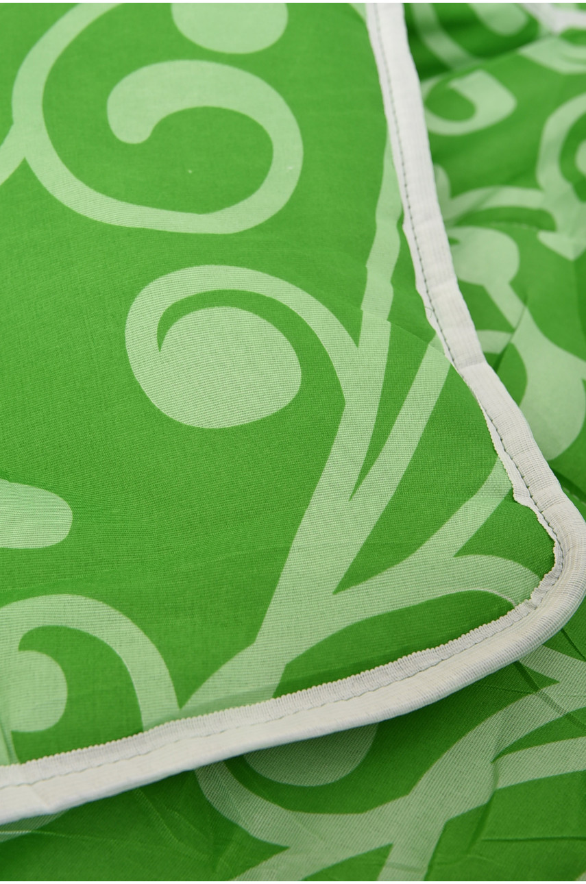 Одеяло евро зеленого цвета 153354
