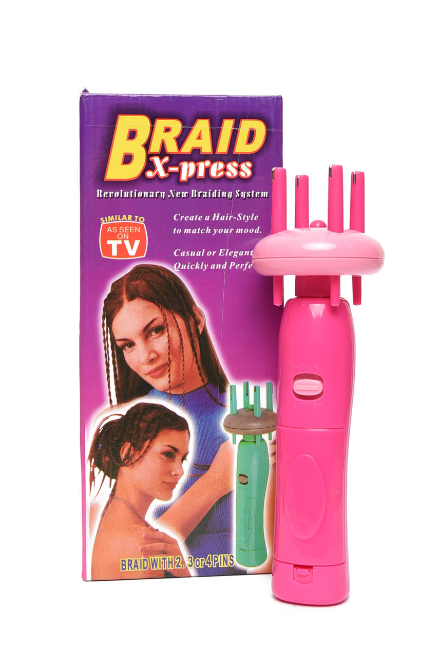 Машинка для автоматического плетения косичек Braid X-press 153716 Машинка для автоматического плетения косичек Braid X-press 153716