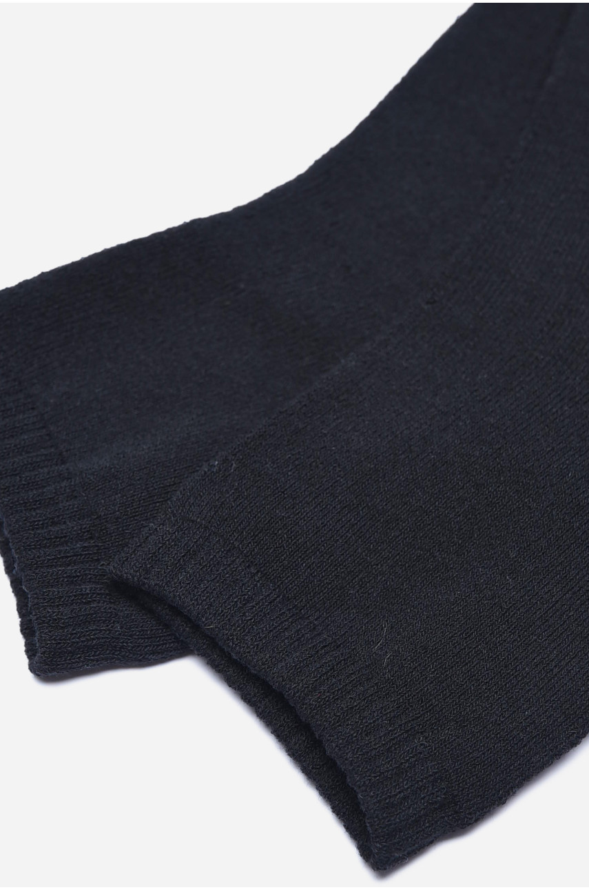 Носки махровые мужские черного цвета размер 41-45 153805