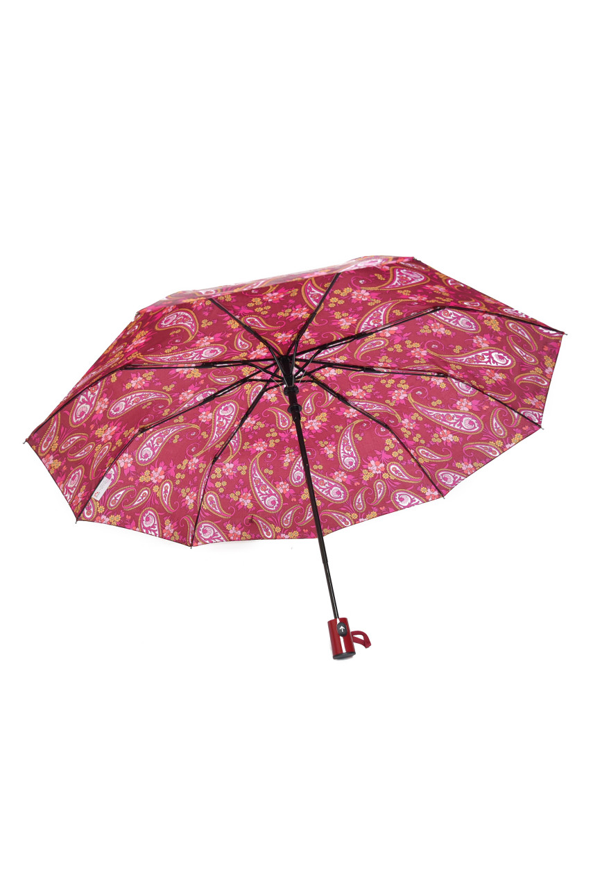 Зонт полуавтомат бордового цвета 761 156693
