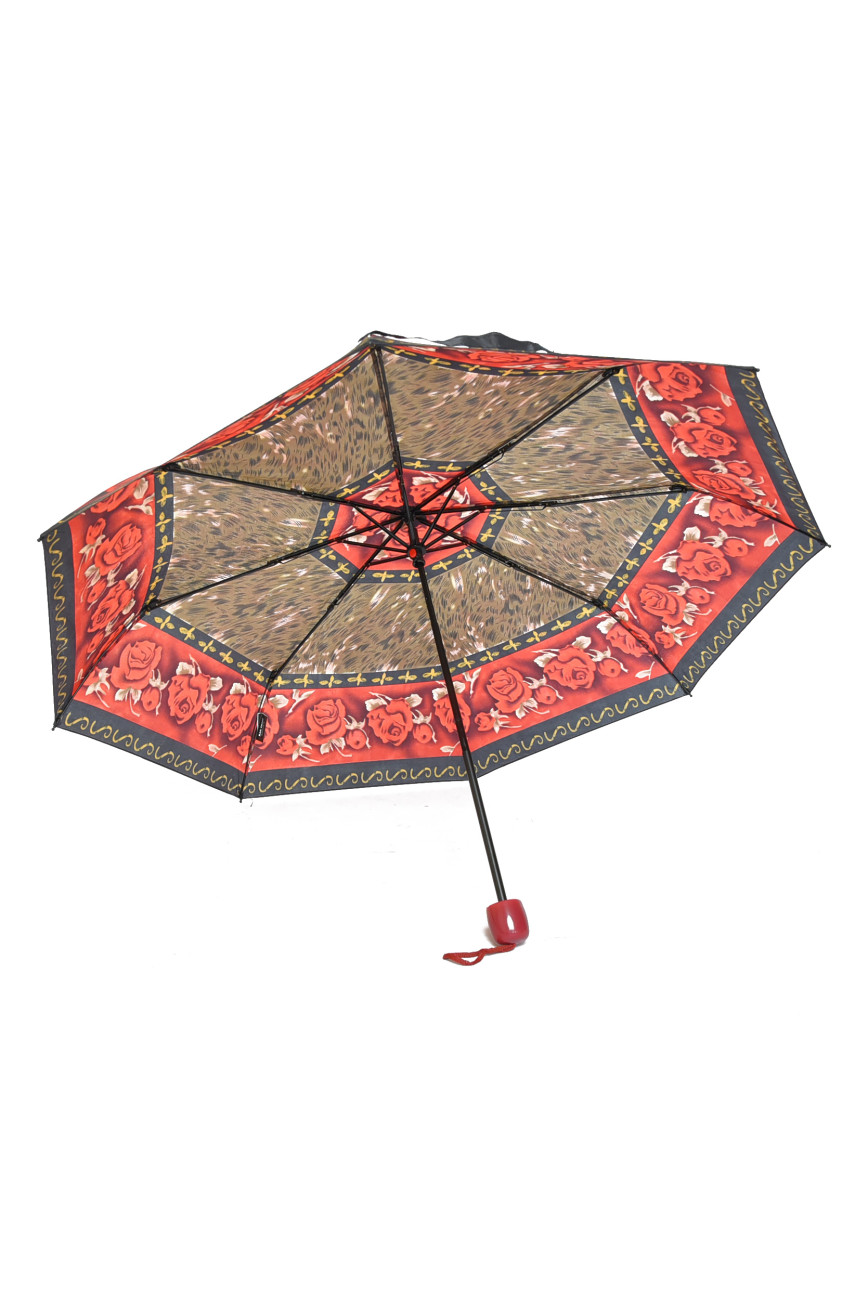 Зонт полуавтомат каштанового цвета 157527
