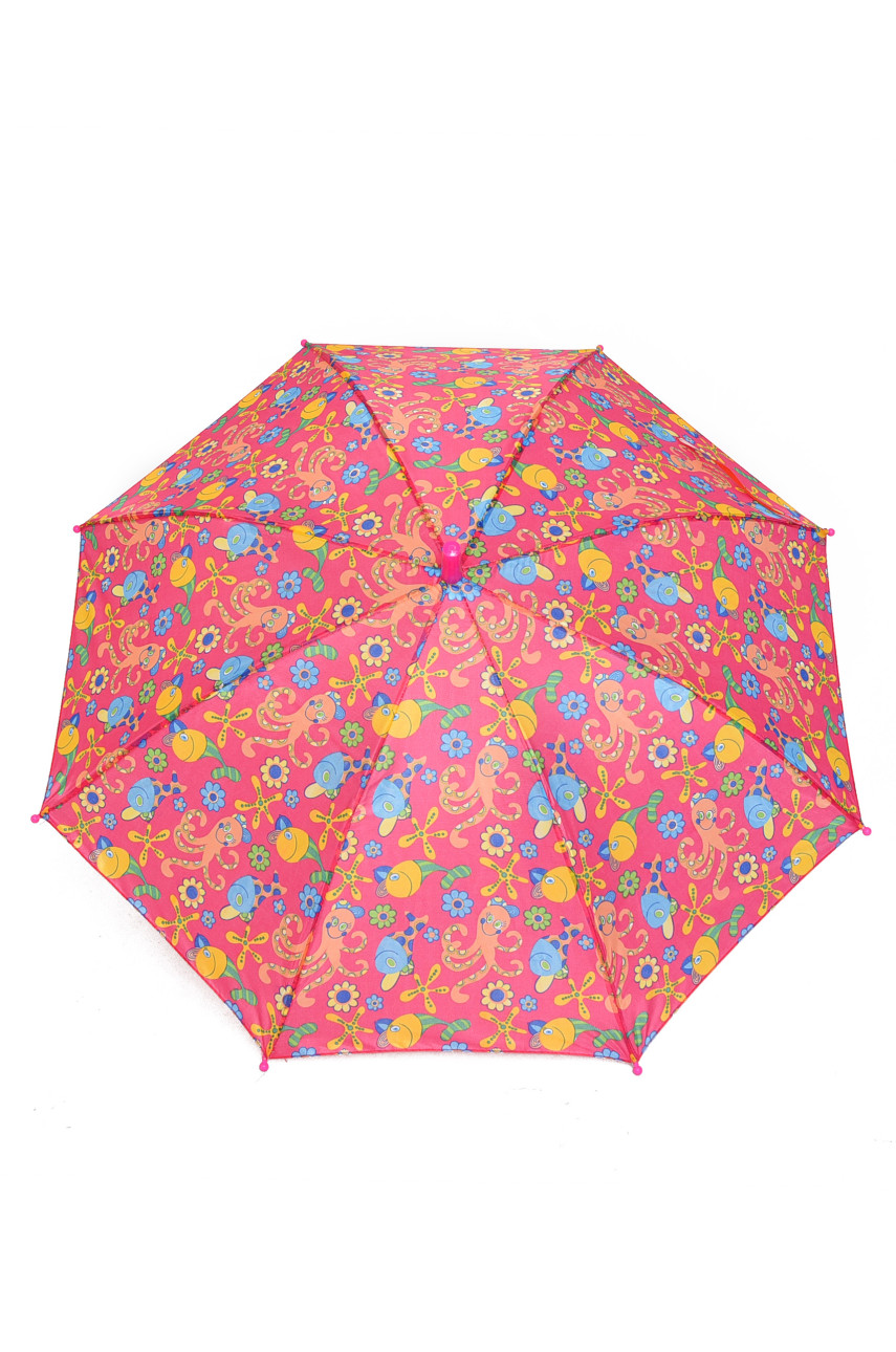 Зонт детский малинового цвета 158523