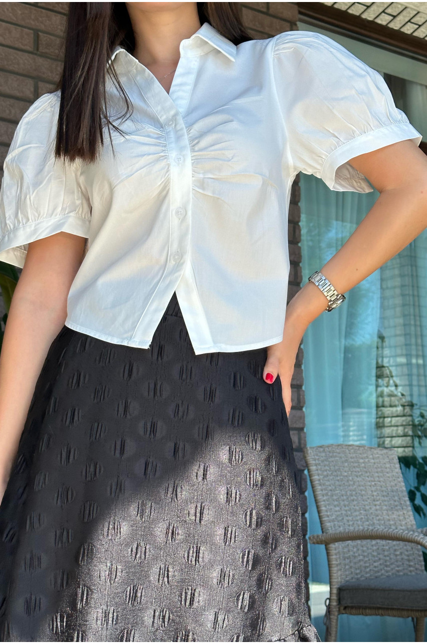 Блуза жіноча білого кольору 603621 159381 Блуза жіноча білого кольору 603621 159381