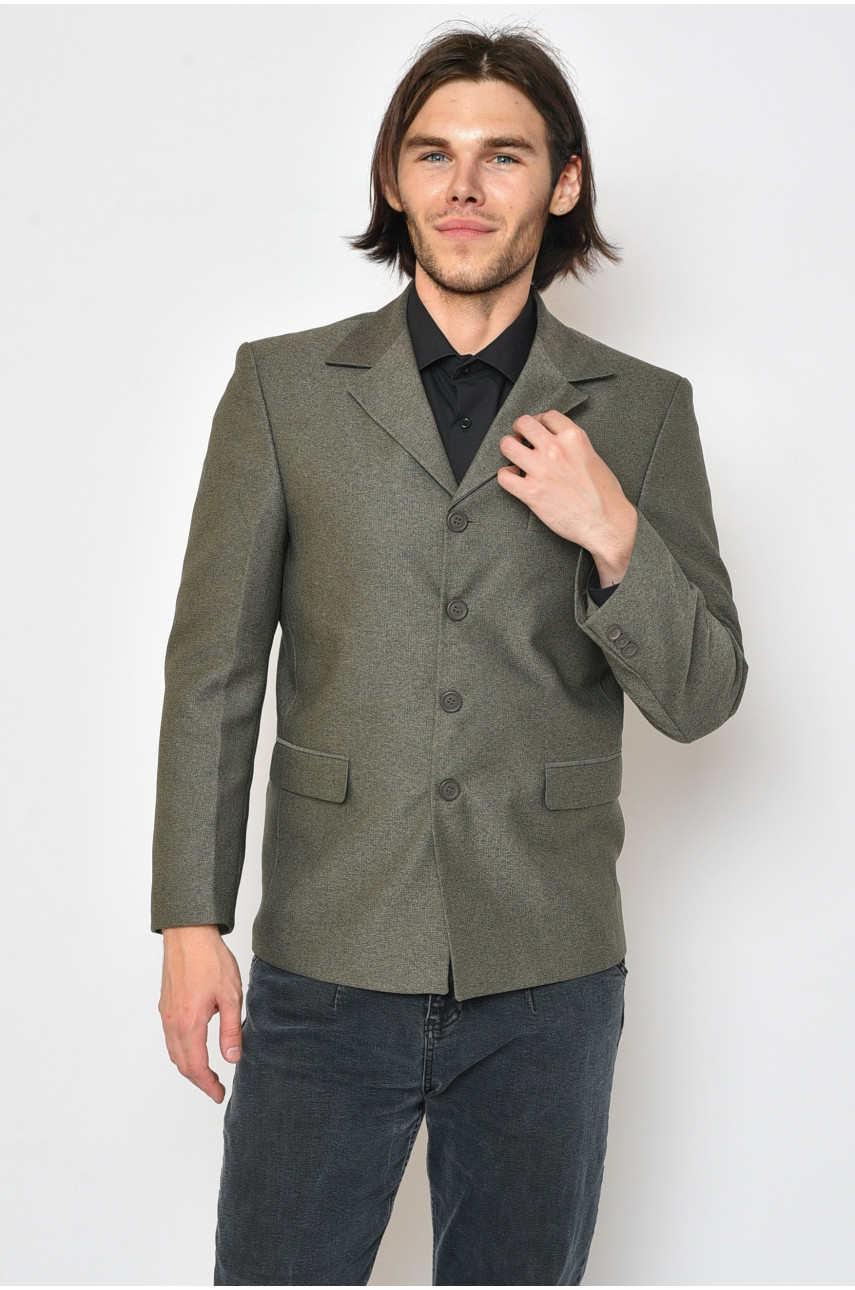 Пиджак мужской светло-серого цвета размер 44 160177